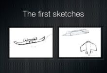 The first sketches